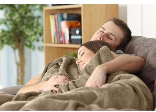 Fleece Plain Double Bed Blanket